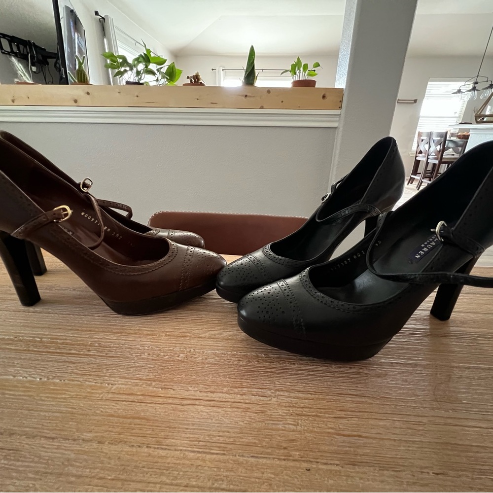 Ralph Lauren Collection heels.